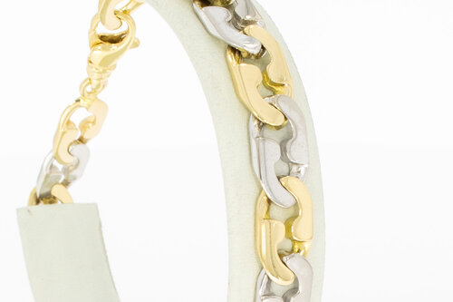 Valkenoog armband 14 kt goud - 21,5 cm