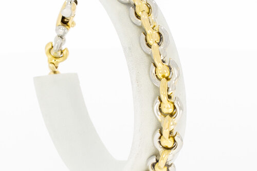 18 Karaat goud Anker armband - 20,8 cm