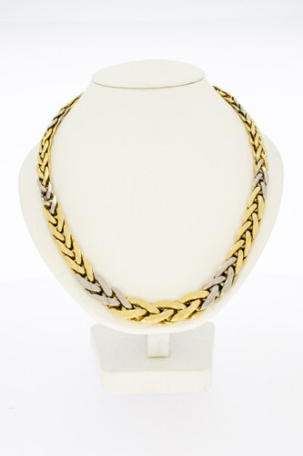 14 Karaat Vossenstaart ketting - 47,5 cm