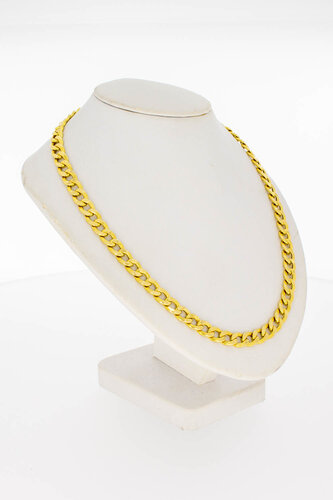 Gourmet ketting 14 Karaat goud - 50,7 cm