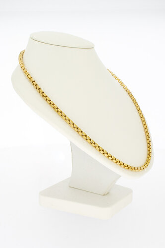 Venetiaanse ketting 18 karaat goud - 76,8 cm