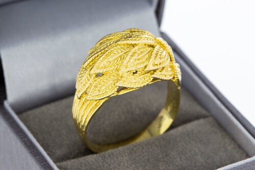 Statement ring 18 Karaat goud - 21,7 mm