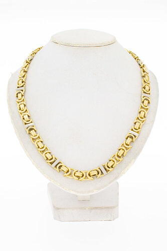 18 Karaat platte Koningsketting - 75,9 cm