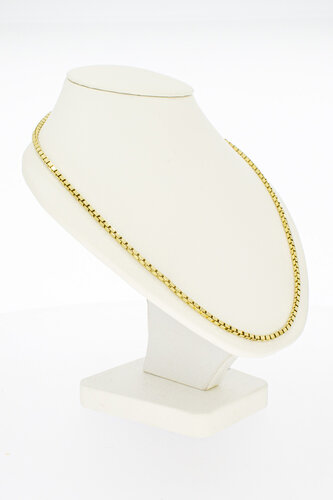 Venetiaanse ketting 14 karaat goud - 51,5 cm