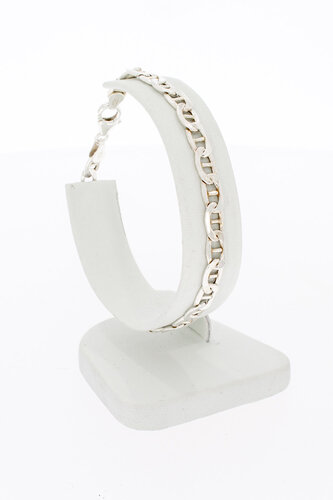 Valkoog zilveren armband 925 - 20 cm