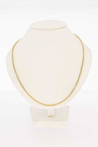 Ventiaanse ketting 14 karaat goud - 45,5 cm