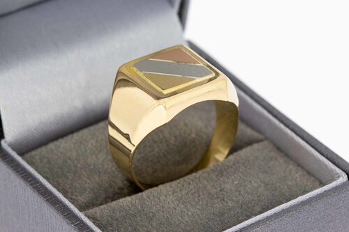 Statementring 18 Karaat goud - 20,2 mm