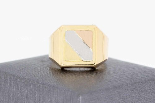Statementring 18 Karaat goud - 20,2 mm