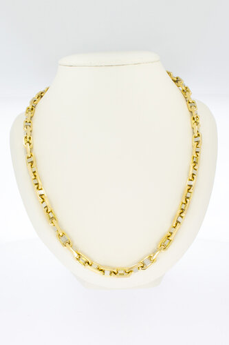 Gouden Koningsketting 18 karaat - 72,5  cm
