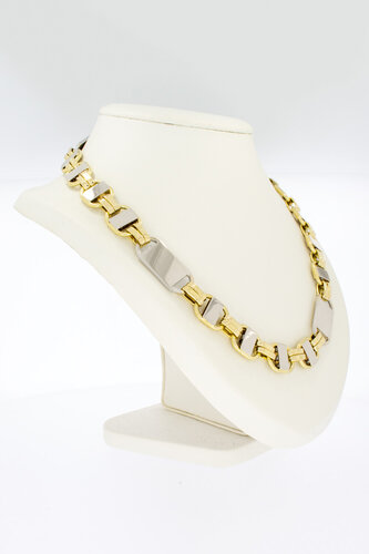 Gouden koningsketting heren 18 karaat - 72,5 cm
