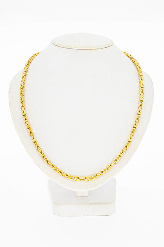 Gouden byzantijnse koningsketting 14 karaat - 65,2 cm