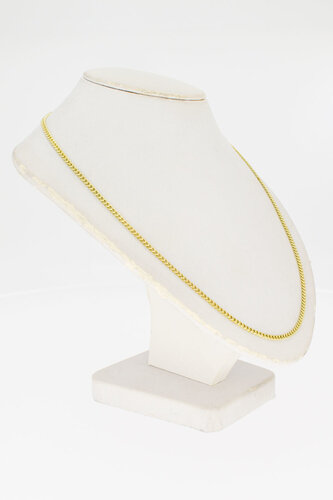 Gouden gourmetketting 14 karaat - 51,9 cm