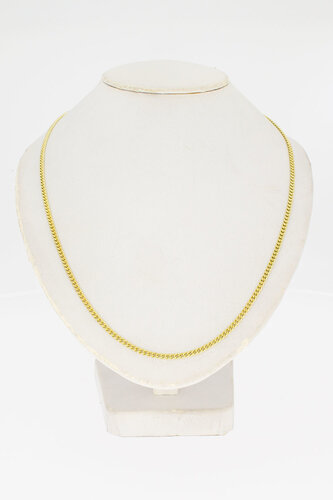 Gouden gourmetketting 14 karaat - 51,9 cm