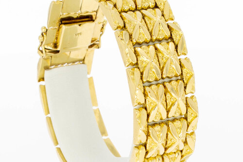 Vintage armband 14 Karaat goud - 19,1 cm