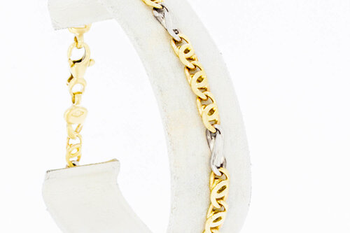 14 Karaat Valkoog Infinity armband - 20 cm