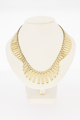 Gouden collier dames 14 karaat - 44 cm (38,4 g)
