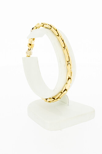 Gouden anker armband 18 karaat - 19,2 mm