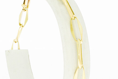 Gouden closed forever armband dames 14 karaat - 21,5 mm