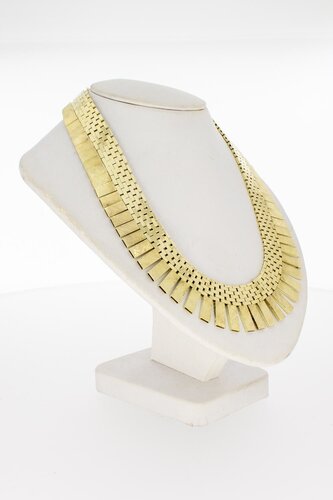 Gouden collier dames 14 karaat - 42,2 cm