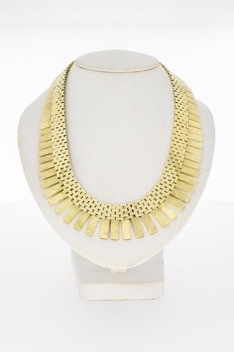 Gouden collier dames 14 karaat - 42,2 cm