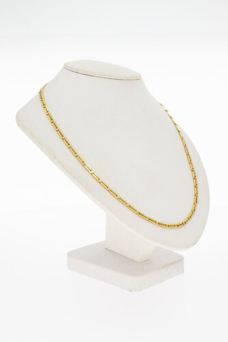 Vintage gouden collier dames 14 karaat - 40 cm