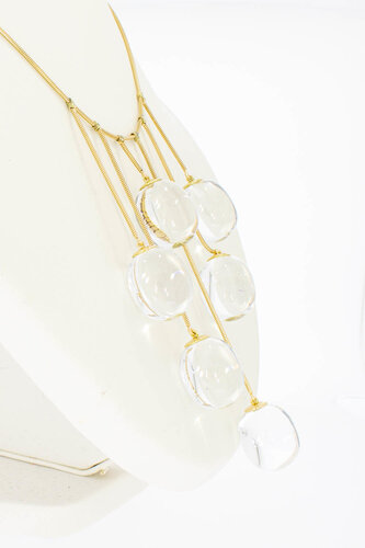 Gouden collier dames 18 karaat - 41 cm