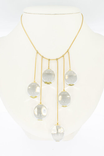 Gouden collier dames 18 karaat - 41 cm