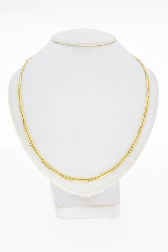 Gouden gourmet ketting 14 karaat - 41,2 cm