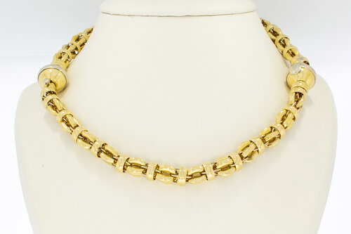 Gouden koningsketting 18 karaat - 67,5 cm
